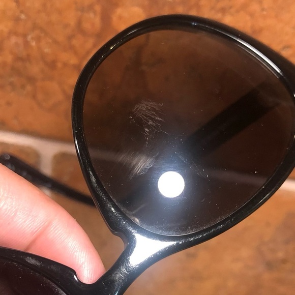 Oliver Peoples Black Cat Eye Sunglasses main image 7